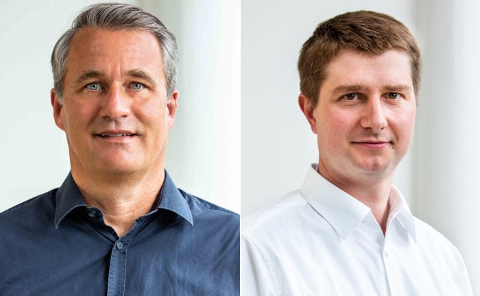 Xempus-Manager: Tobias Wann (Vorstandschef) und Malte Dummel (Finanzvorstand)