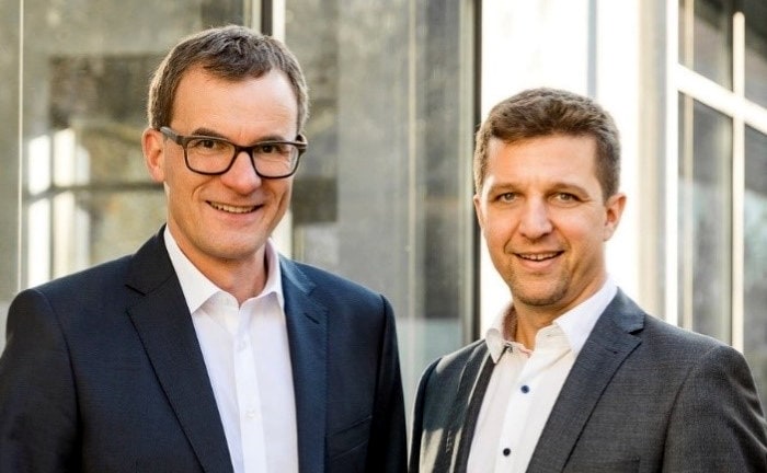Geschäftsführer der vfm-Gruppe: Klaus Liebig (links) und Robert Schmidt