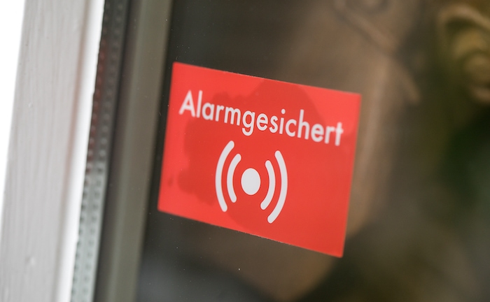 Alarmgesicherte Wohnung