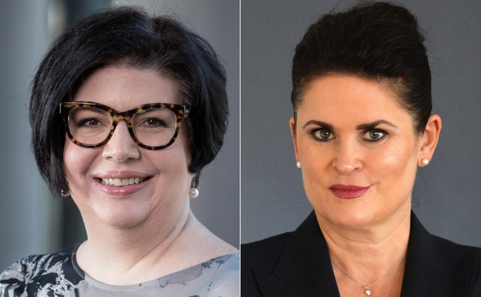 Iris Handke (links) und Julia Ries, Arte Generali