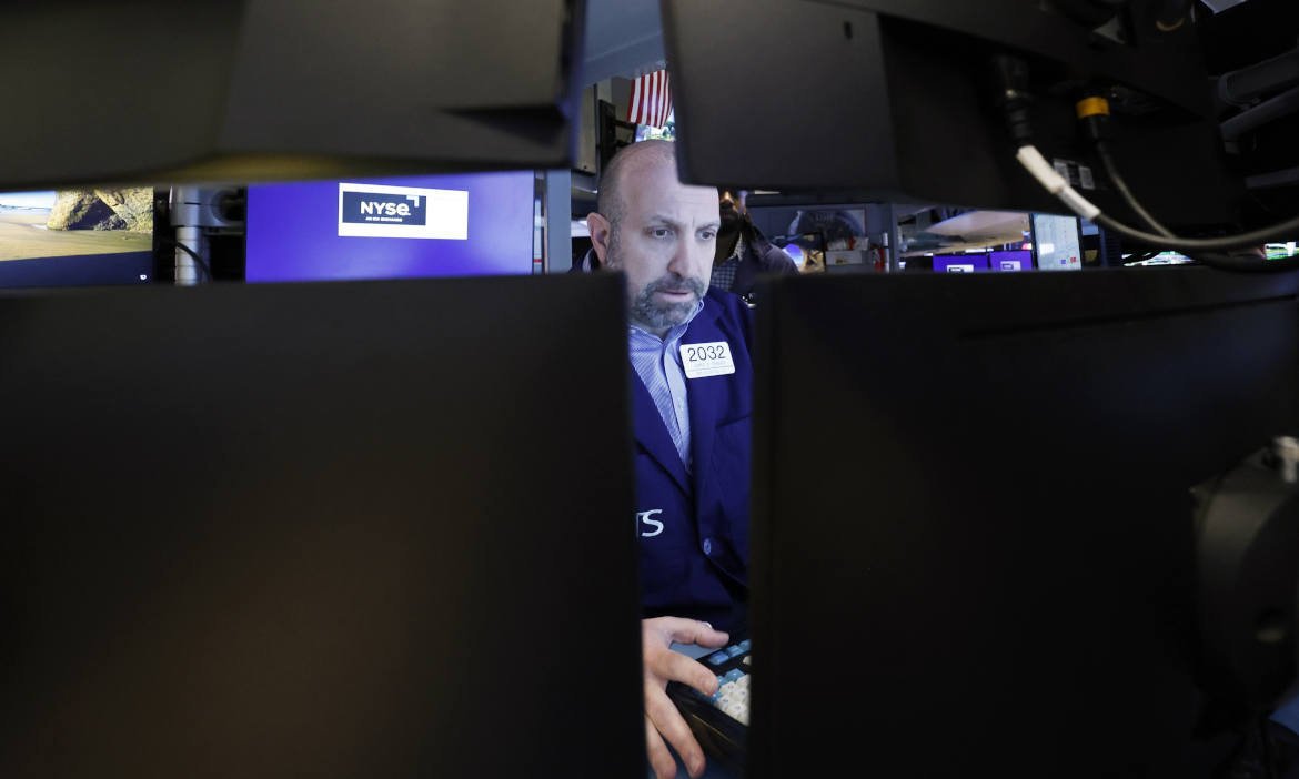 Händler in der Aktienbörse in New York