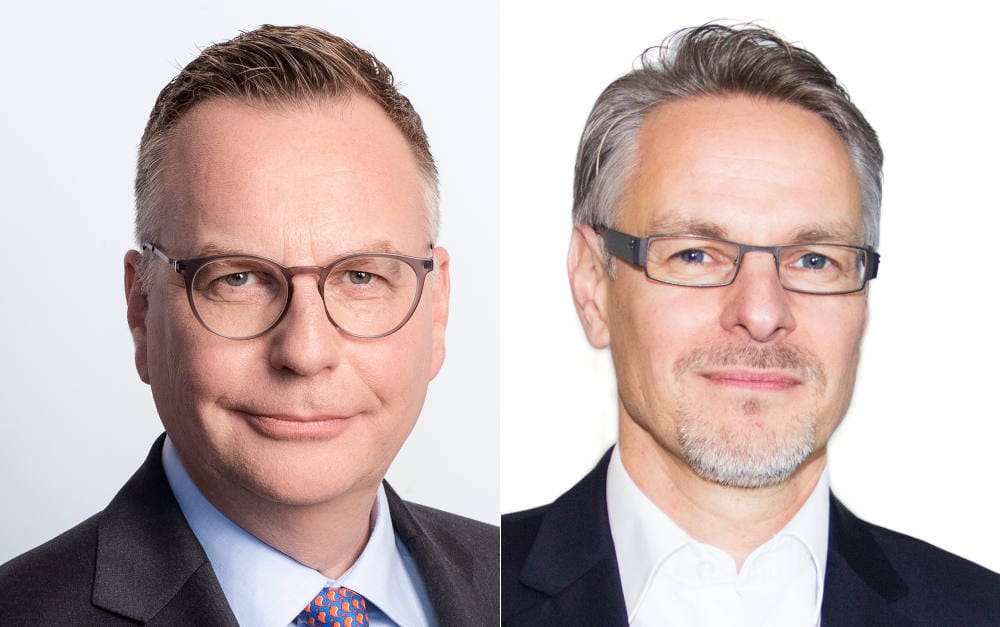 HDI-Leute Thorsten Jahnke (links) und Oliver-Alexander Elter