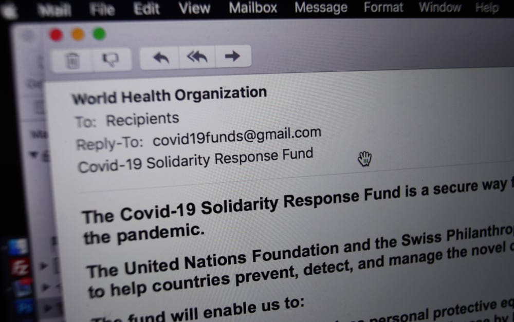 Phishing-Mail in Zeiten der Corona-Pandemie