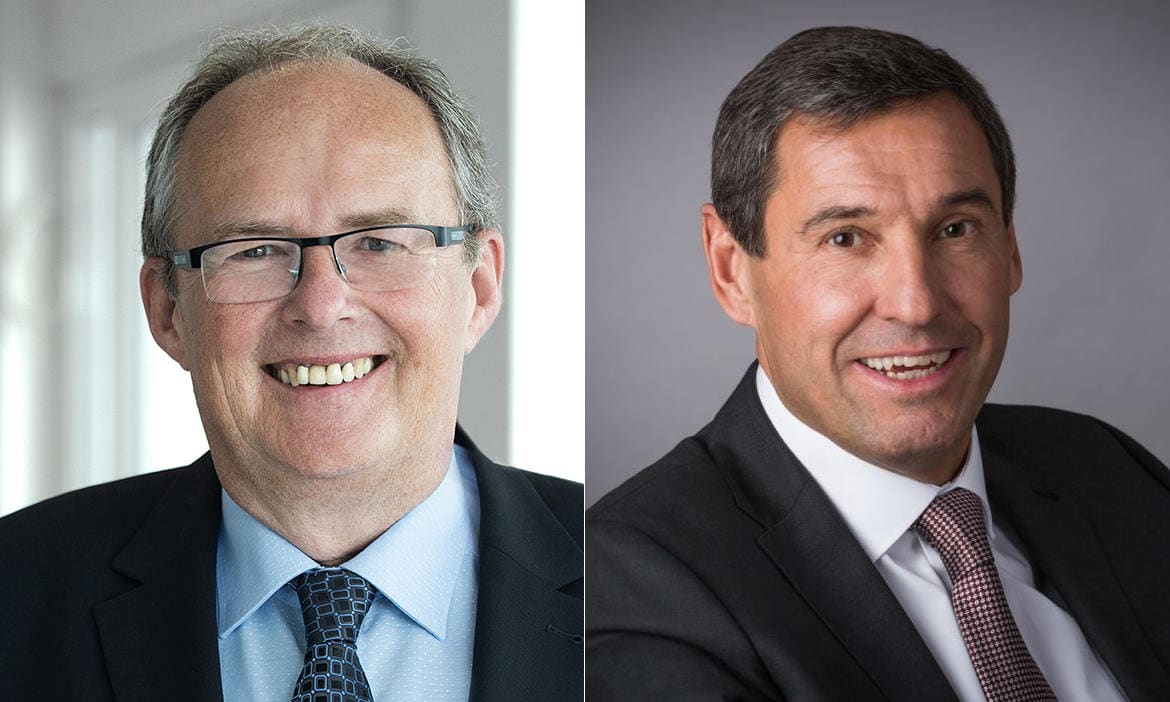 Vema-Vorstand Hermann Hübner (links) und BCA-Vorstandschef Rolf Schünemann