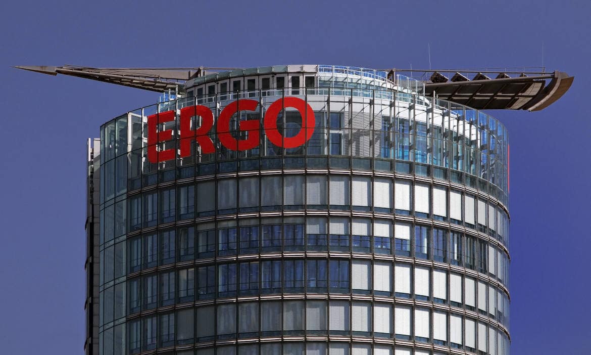 Ergo-Zentrale in Düsseldorf: Ergo Vorsorge legte bei den Beiträgen gegen den fallenden Markttrend kräftig zu