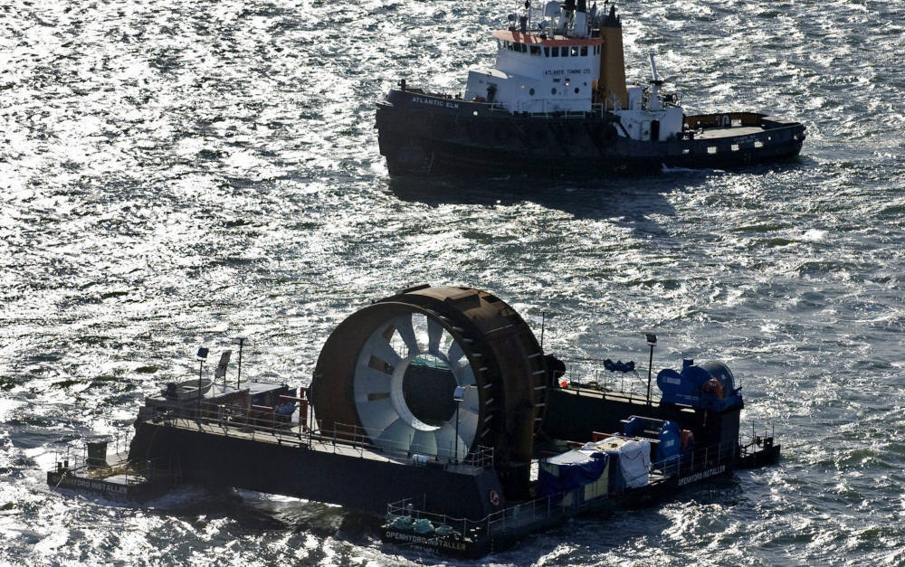 Turbine für ein Gezeitenkraftwerk: Für nachhaltig orientierte Anleger sind erneuerbare Energien besonders wichtig