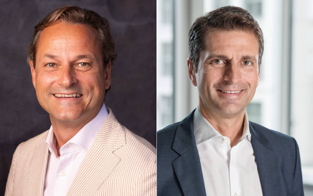 Vorstandsmitglieder der Baloise Vertriebsservice: Bernd Einmold (links) und Sascha Bassir