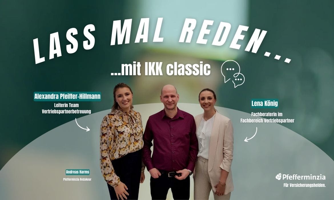 „Lass mal reden ...“ mit Alexandra Pfeiffer-Hillmann und Lena König von der IKK Classic