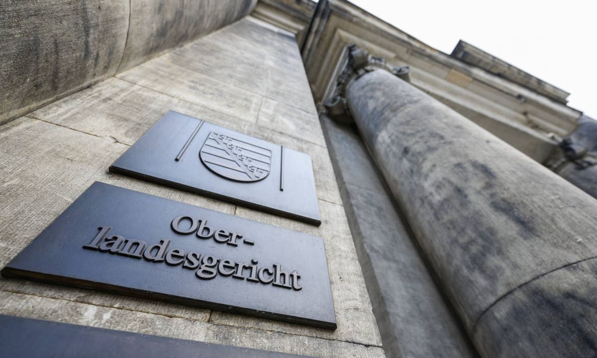 Sitz des Oberlandesgerichts Dresden