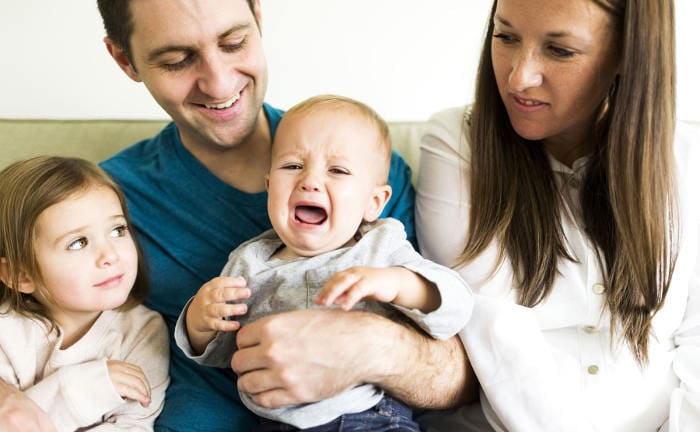 Junge Familie mit zwei Kindern: Ohne die Mütterrente hätten die ärmsten 20 Prozent der Mütter 8 Prozent weniger Rente