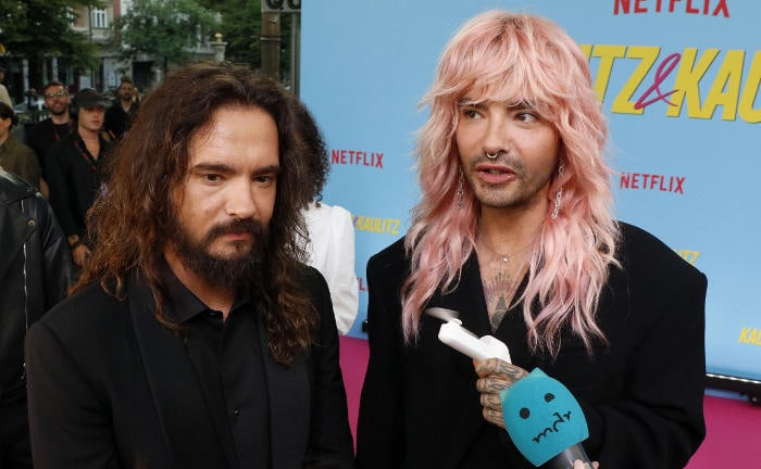 Tom und Bill Kaulitz bei der Vorstellung ihrer Netflix-Serie: Die prominenten Zwillinge von Tokio Hotel sind aktuell als Testimonials für den Versicherer Gothaer unterwegs