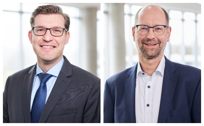 Haben untersucht, wie sich das Nachhaltigkeitsinteresse von Kunden wecken lässt: Die Forscher Lukas Linnenbrink (li.) und Matthias Beenken.