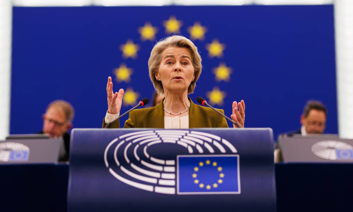 Ursula von der Leyen (CDU), Präsidentin der Europäischen Kommission: Nachhaltigkeitsberichtspflicht lockern