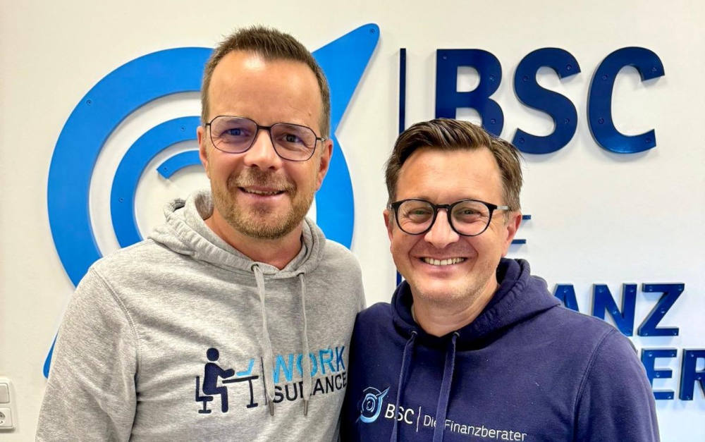 Arbeiten zusammen: Stefan Liebig (Liebig Management, links) und Christian Schwalb (Scala Finanzgruppe)