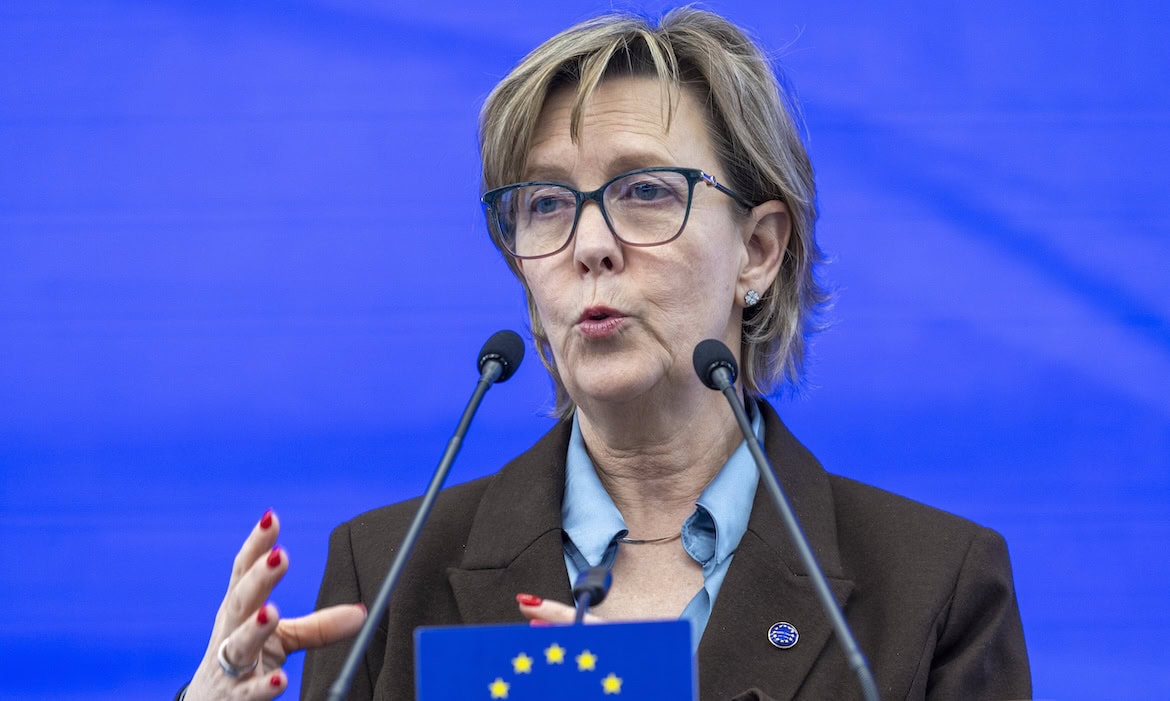 Maria Luís Albuquerque, EU-Kommissarin für Finanzdienstleistungen: Die Politikerin hat auf einer Konferenz erklärt, wie sie sich die Zukunft der Geldanlage vorstellt.