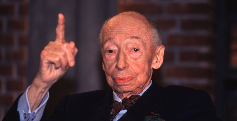 Börsenveteran André Kostolany im Jahr 1998 (Foto: picture-alliance / Sven Simon)