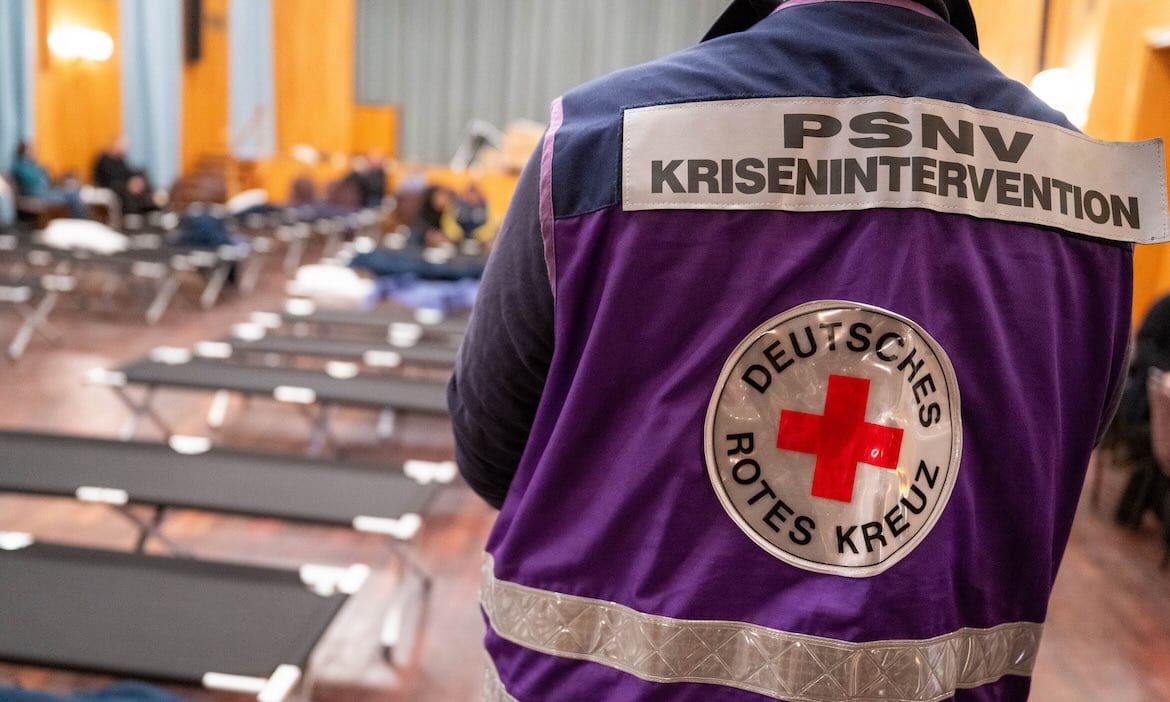 Krisenintervention im Katastrophenschutz bei der Deutschen Rotes Kreuz.